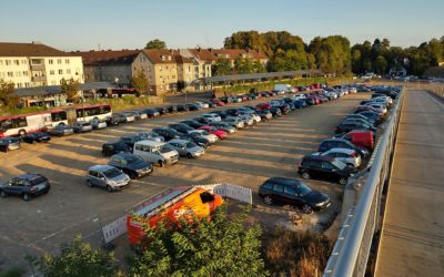 02.09.2019 Kampf um die letzten kostenlosen Parkplätze am Opladener Bahnhof