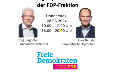 28.03.2024 Bürgersprechstunden der FDP Fraktion